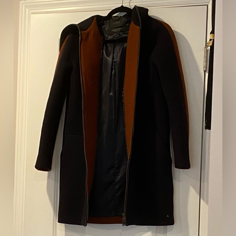 J Crew Stadium Cloth Coat